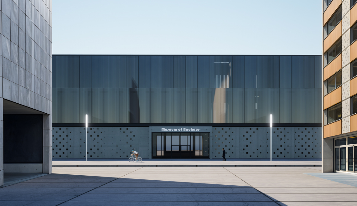 Bauhaus Museum Dessau, Architektur-Wettbewerb